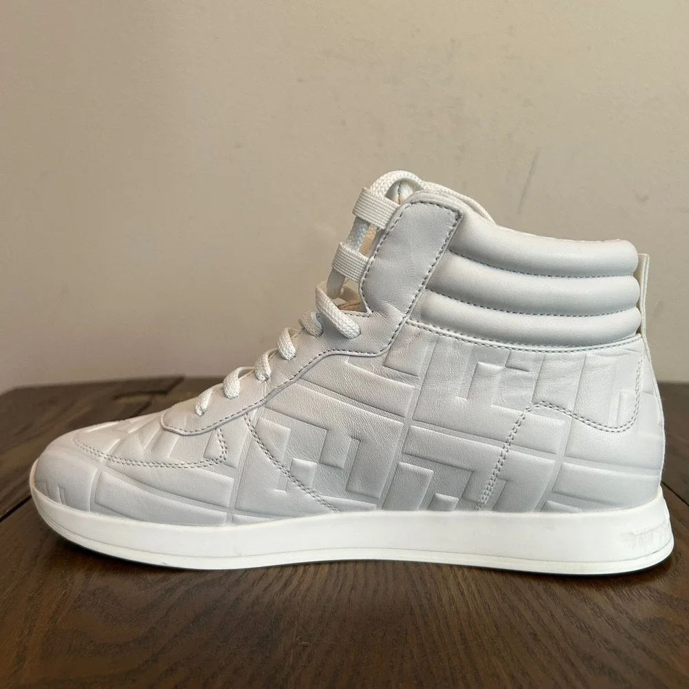 Fendi Sneakers‎ High-Top White Womens 37/7
